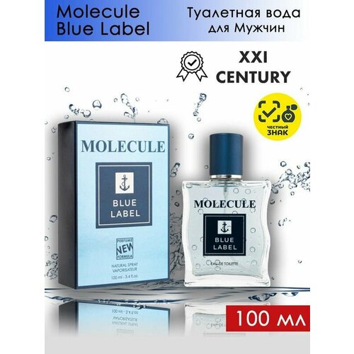 XXI CENTURY Molecule Blue Label / 21 век Молекула Блю Лэйбел Туалетная вода мужская 100 мл