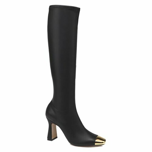 Сапоги MARIA LUCA, размер 37, черный 2022 fashion stretch fabric sock boots pointy toe over the knee heel thigh high pointed toe woman boot size 35 42