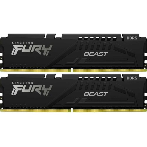 Kingston Fury Beast Black EXPO DDR5 DIMM 6000MHz PC-48000 CL36 - 64Gb Kit (2х32Gb) KF560C36BBEK2-64