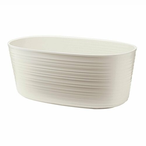 Кашпо для комнатных растений Tierra малое молочное 2613₽