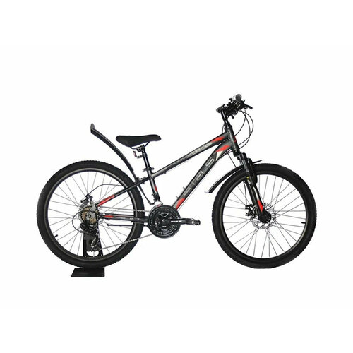 Подростковый велосипед Stels Navigator 400 MD 24 F010 год 2023 цвет Серебристый-Красный ростовка 12 1872000₽