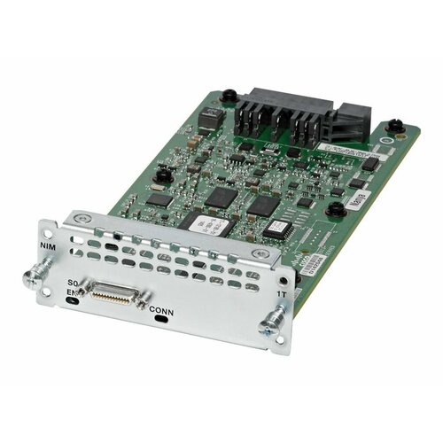 Модуль маршрутизатора Cisco NIM-1T 8 Мбит/с 1xSerial WAN модуль cisco nim es2 4