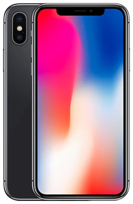 Смартфон Apple iPhone X 64 ГБ, 1 SIM, Серый космос