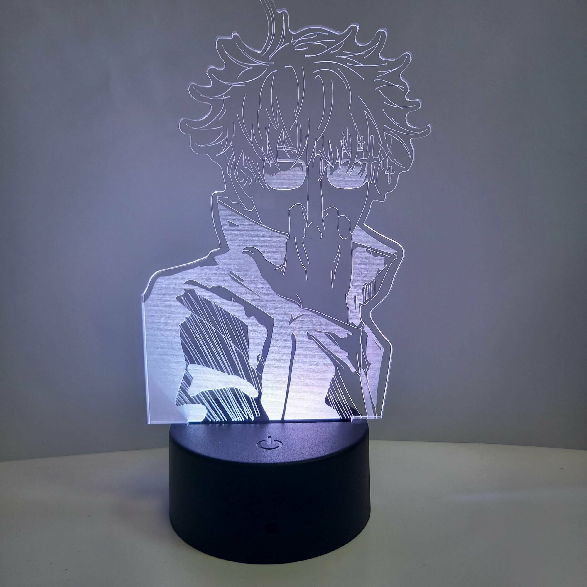 3D светильник-ночник, лампа по аниме: Магическая Битва, Сатору