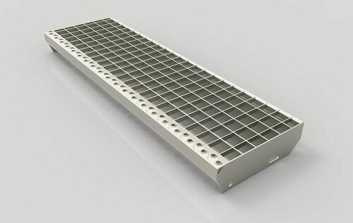 Изображение товара Ступень из прессованного настила 1200/305 мм (P 33х33/30x3 Zn)