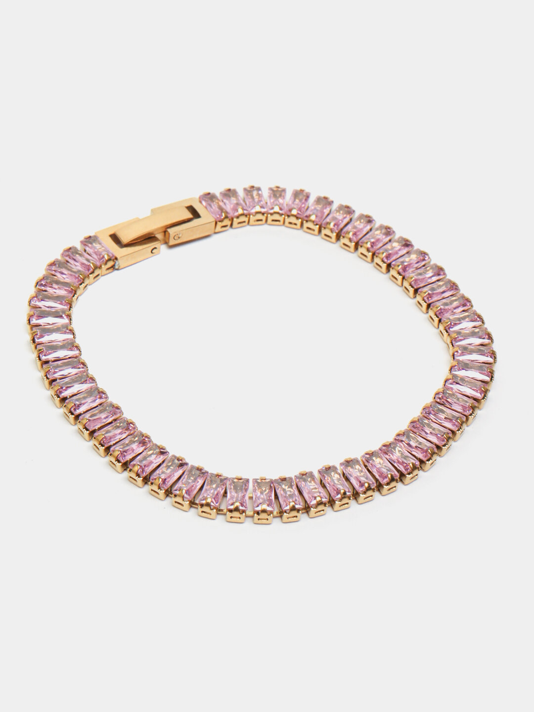 Славянский оберег, Браслет-цепочка, жемчуг пресноводный культивированный, 1 шт., размер 17 см, размер one size, диаметр 5 см, бледно-розовый — фото 1