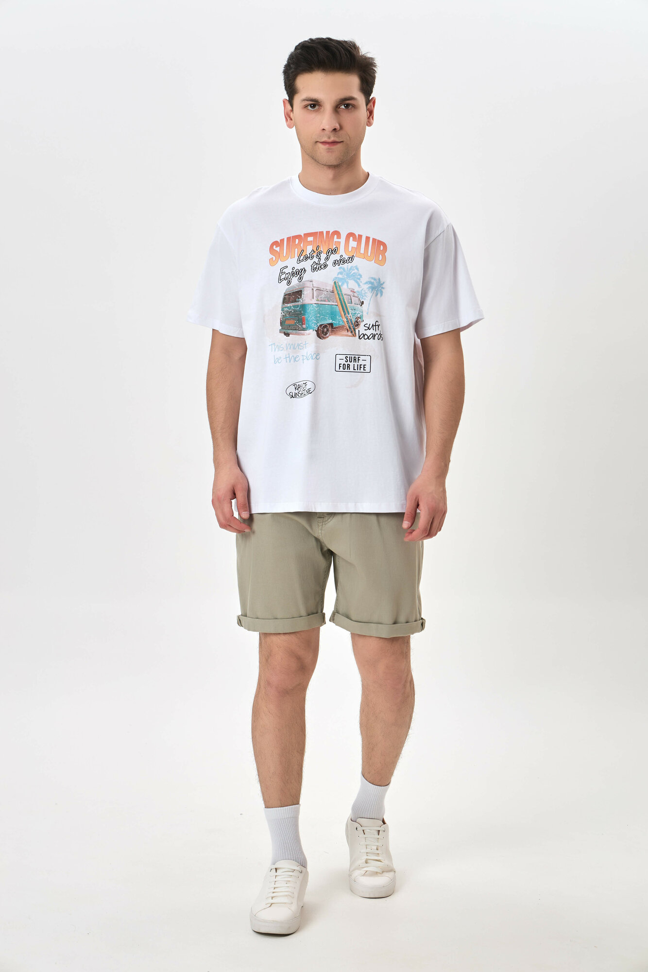 Футболка спортивная TERRA PRO, размер M, white — фото 1