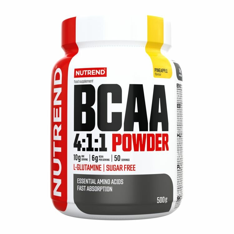 БЦАА 4:1:1 Порошок 500г/BCAA 4:1:1 Powder 500g Nutrend, Апельсин