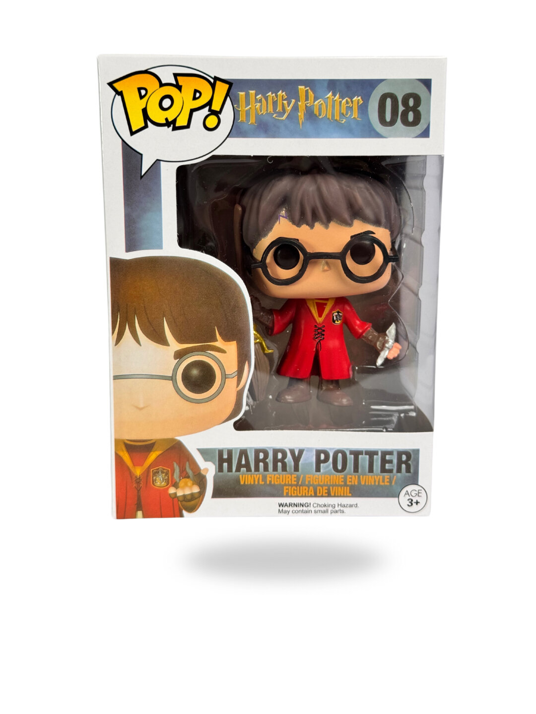 Фигурка Funko "Harry Potter", с метлой, подарочный бокс, вишнёвая — фото 1
