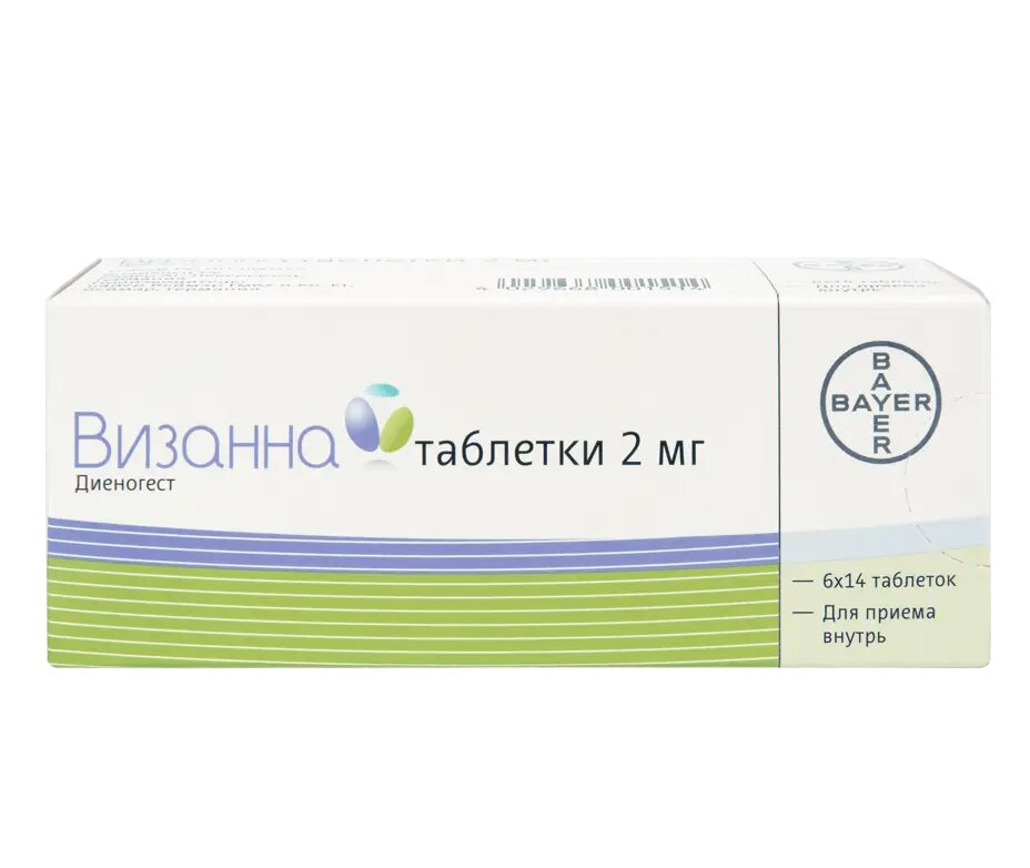 Визанна таблетки 2 мг 84 шт