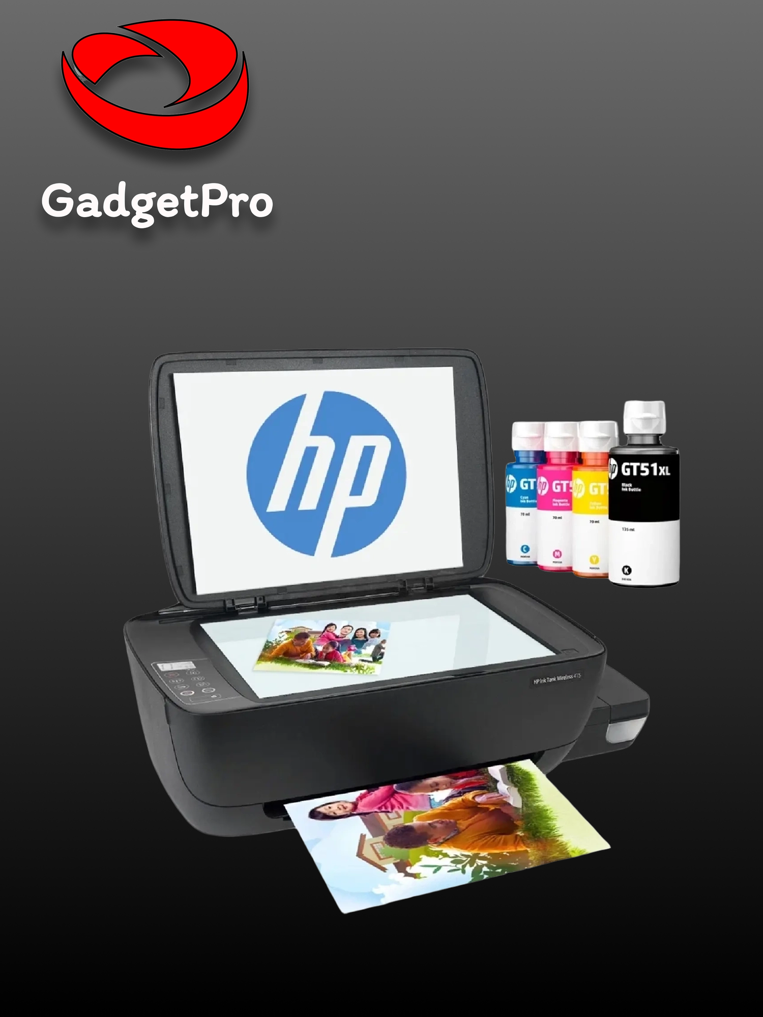МФУ HP Ink Tank 415 AiO Z4B53A (A4, 8 стр/мин, струйная печать, Wi-Fi, LCD, USB)