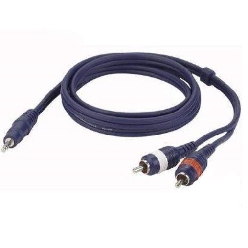 Кабель аудио 1xMini Jack - 2xRCA DAP Audio Stereo Mini Jack/2x RCA 3.0m