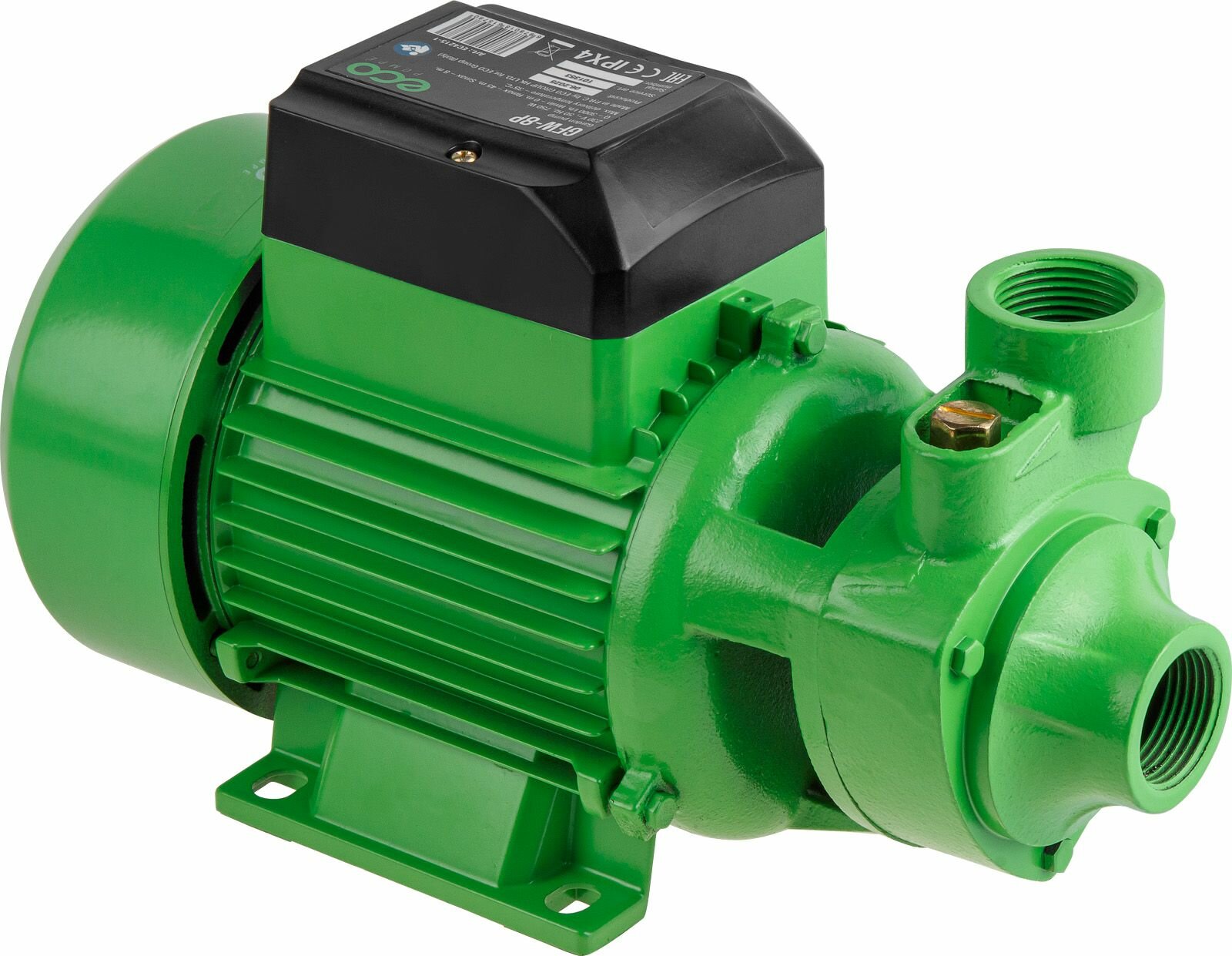 Насос для воды садовый ECO GFW-8P (750 Вт 3000 л/ч до 45 м корпус насоса чугун) (EC4215-1)