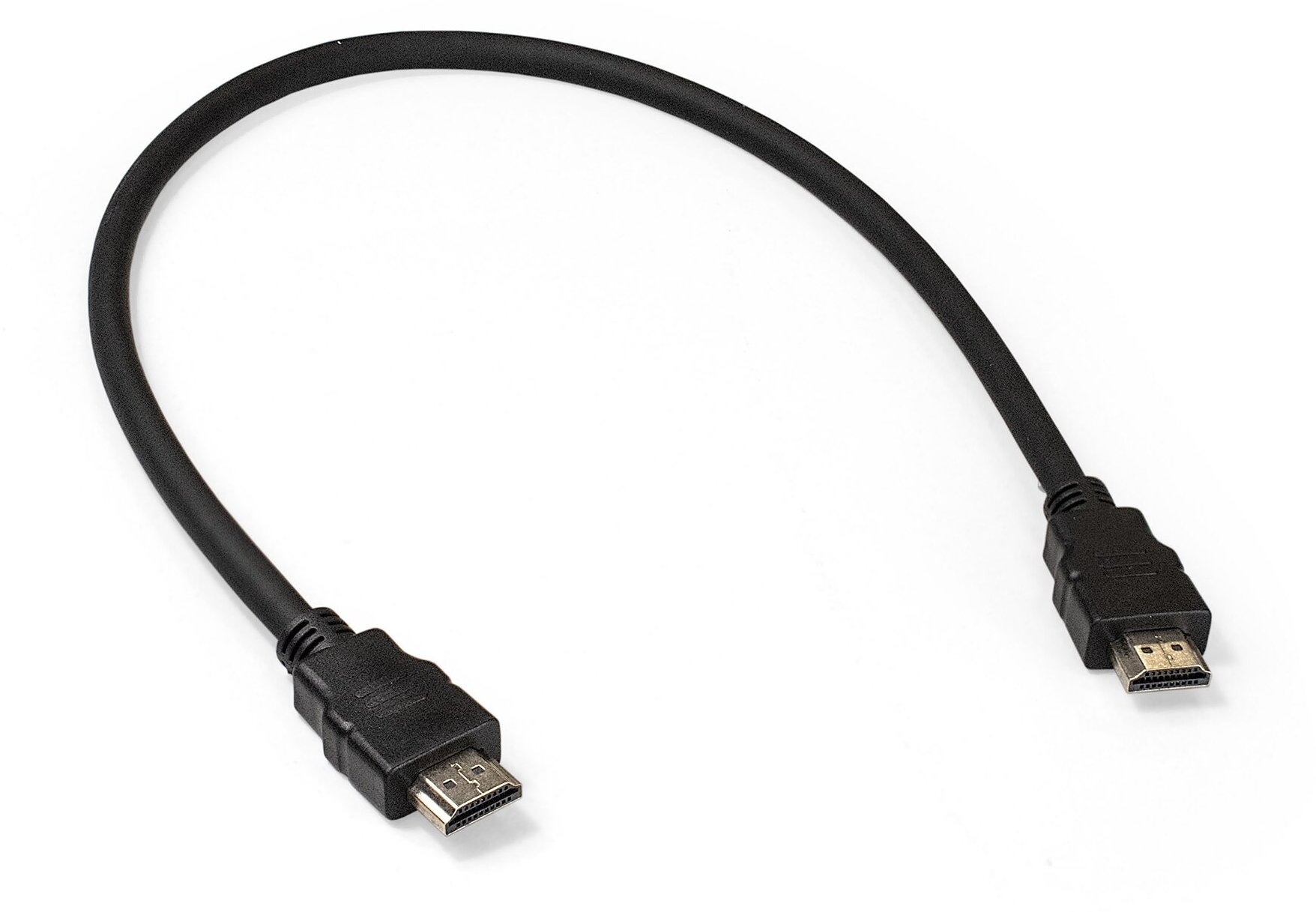 Кабель HDMI Exegate EX287728RUS 19M/19M, 0,5м, v2.0, 4K UHD, Ethernet, позолоченные контакты - фото №1