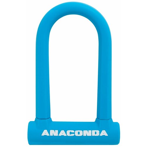 Замок велосипедный всепогодный U-lock авангард ANACONDA Т608 BLUE крепление в комплекте