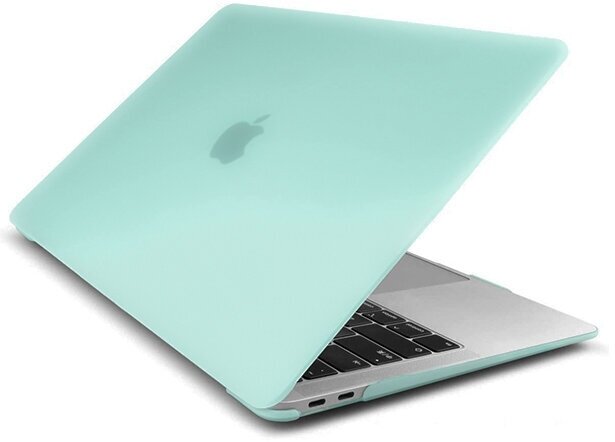 Чехол для MacBook Air 13 2020-2018 A1932, A2179, A2337 M1, пластик, зеленый