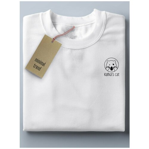 фото Футболка мужская белая, minimal trend, минимализм - 302