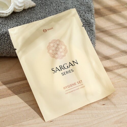 Набор гигиенический Sargan ватные палочки диски и пилочка для ногтей 290₽