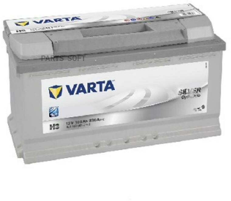 Аккумуляторная батарея Silver Dynamic [12V 100Ah 830A B13] VARTA / арт. 600402083 - (1 шт)