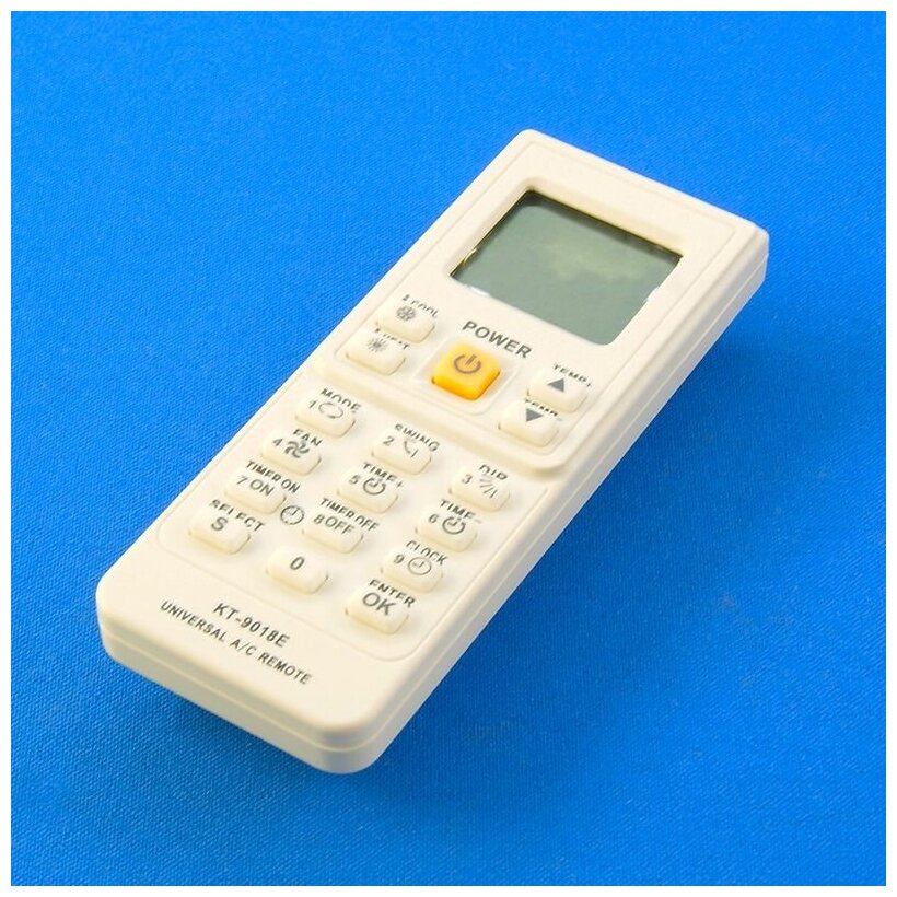 Пульт дистанционного управления для кондиционеров универсальный KT-9018E белый (4000 в 1) QUNDA - фотография № 7