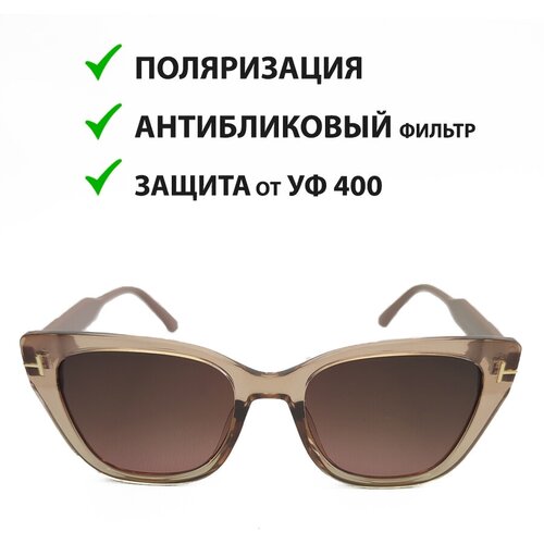 фото Очки солнцезащитные женские с поляризацией/ очки для защиты от уф400/ стильная оправа bb body boom