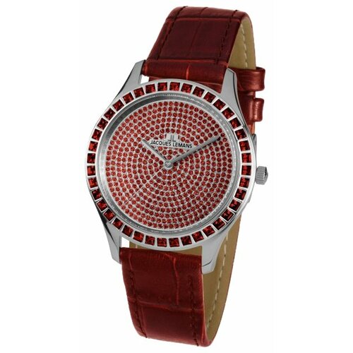 фото Наручные часы jacques lemans 1-1841zh, красный, бордовый