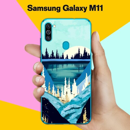 Силиконовый чехол на Samsung Galaxy M11 Пейзаж 10 / для Самсунг Галакси М11