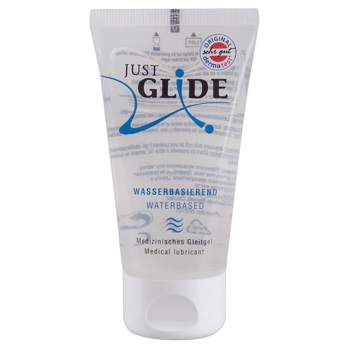 Медицинская гель-смазка на водной основе Just Glide (50 мл)