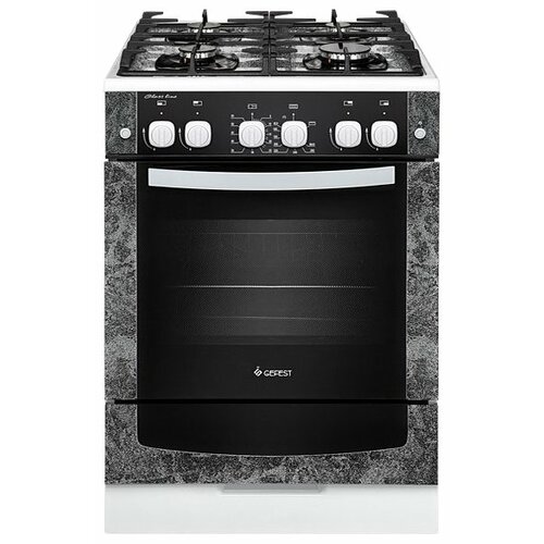 Газовая плита Gefest ПГ 6500-02 0113 черный мрамор 2664900₽