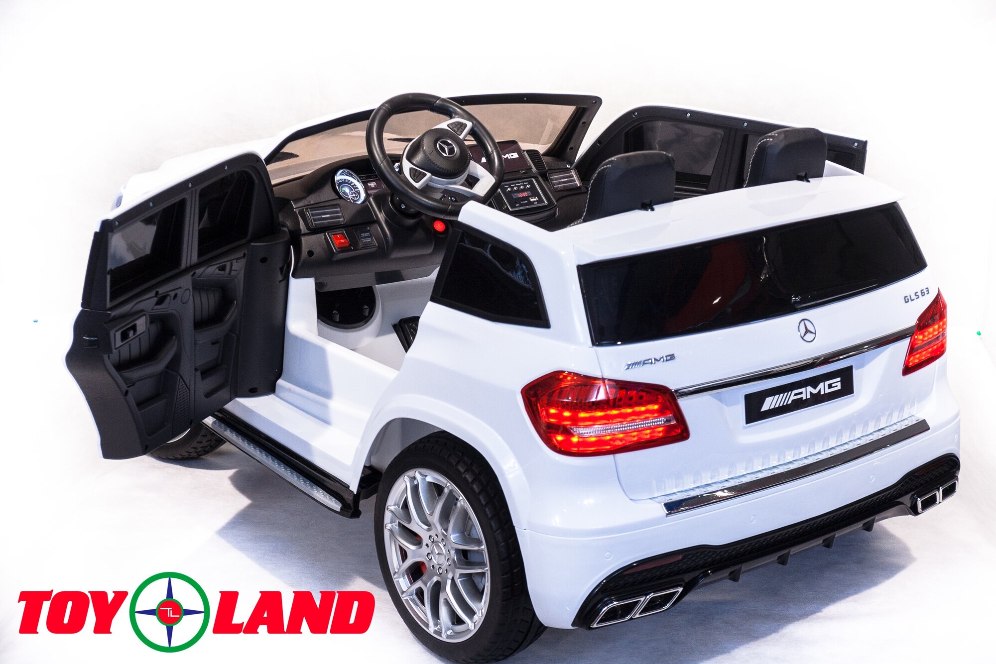 Электромобиль Toyland Mercedes-Benz GLS63 AMG, цвет: черный краска - фото №19