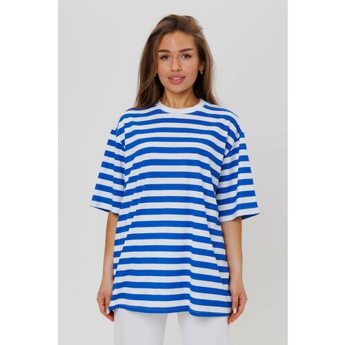 фото Футболка modellini, размер 50, синий