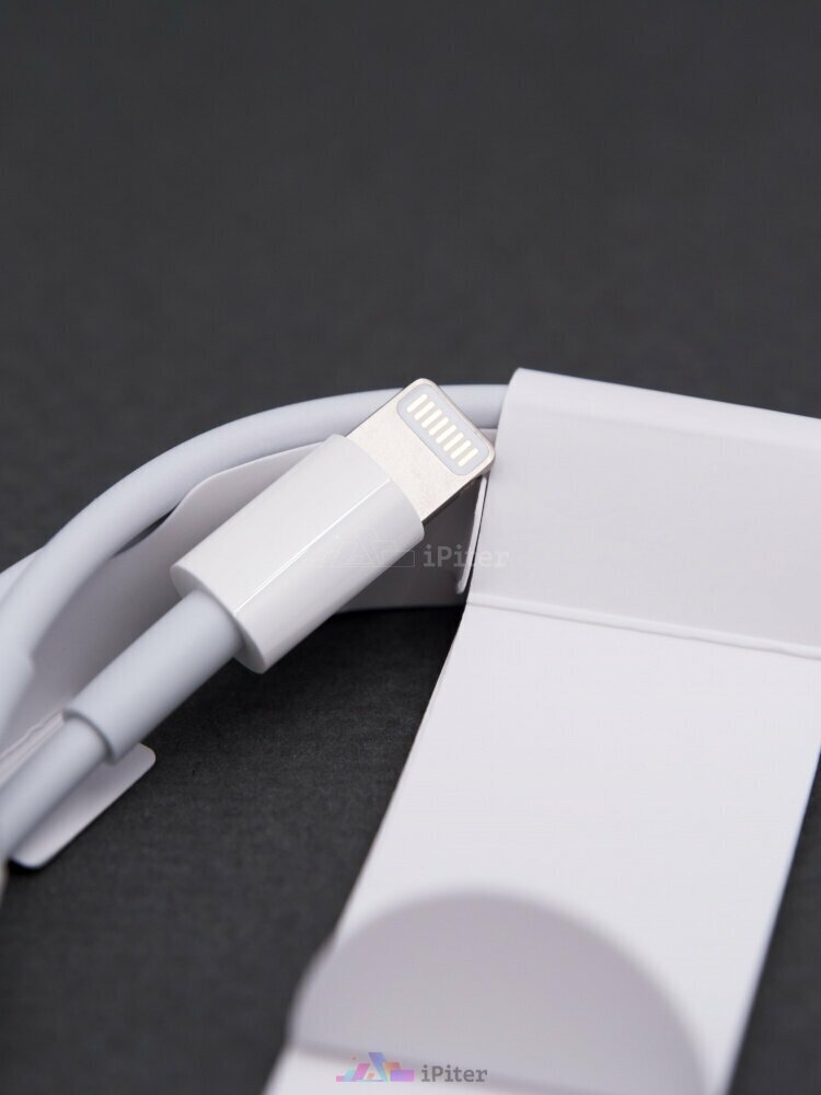 Кабель USB (M)- Lightning (M), 1 м, 1 шт, белый - фотография № 18