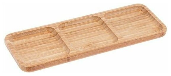 фото Менажница бамбуковая PERFECTO LINEA Bamboo 32,5х11 см (38-325115)