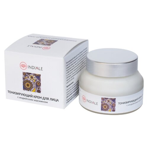 Тонизирующий крем для лица с индийским жасмином (face cream) Indiale | Индиале 50г