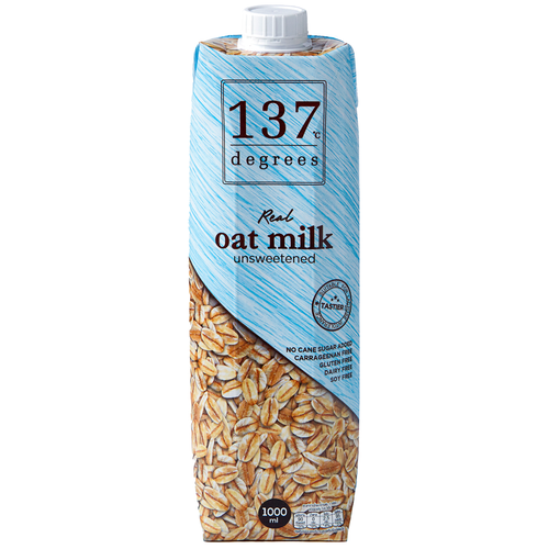 Овсяное молоко 137 Degrees без сахара 1000мл