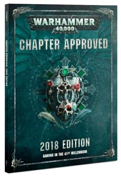 Книга правил Games Workshop Warhammer 40,000. Chapter Approved 2018