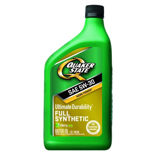 Синтетическое моторное масло Quaker State Ultimate Durability 5W-30, 0.946 л