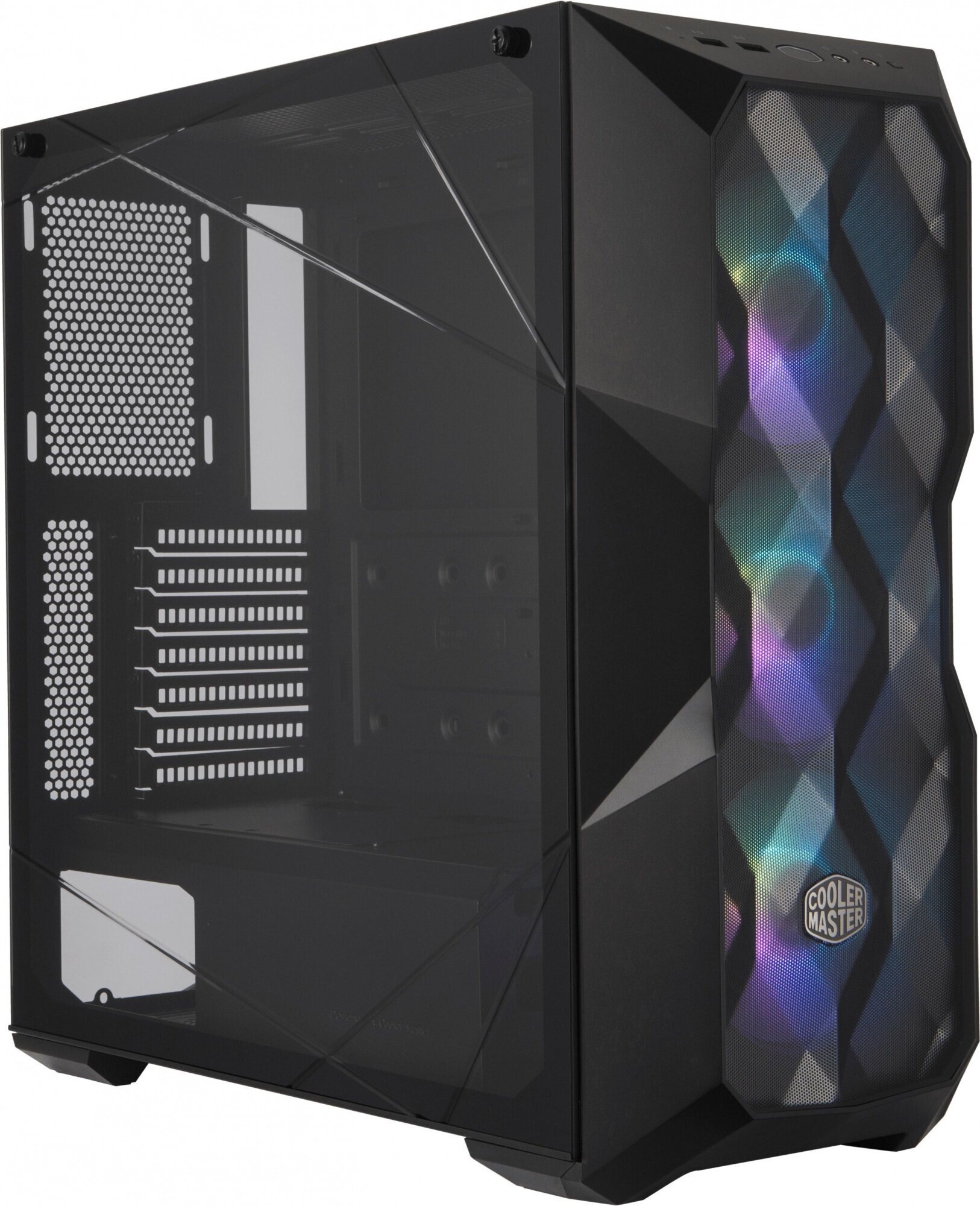 Корпус Cooler Master MasterBox TD500 Mesh ARGB черный без БП ATX 4x120mm 4x140mm 2xUSB3.0 audio bott