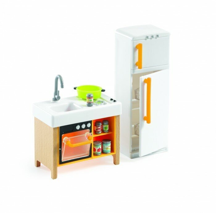 Мебель для кукольного дома Кухня (Djeco 07833) - фото №3