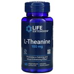 Life Extension L-Theanine 100 мг (L-Теанин) 60 вег капсул (Life Extension) - изображение