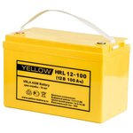 Аккумуляторная батарея YELLOW HRL 12-100 100 А·ч - изображение