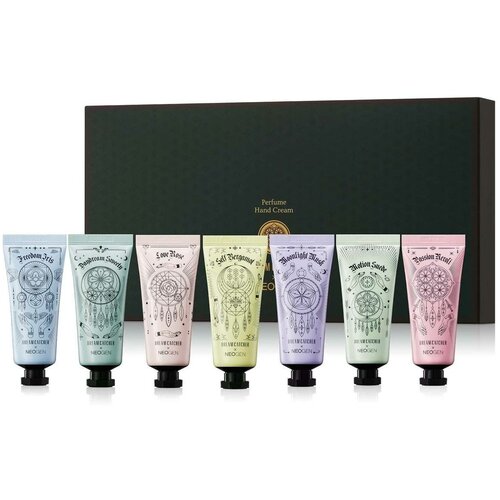 Neogen x Dreamcatcher Набор парфюмированных кремов для рук Perfume Hand Cream Set, 7 шт