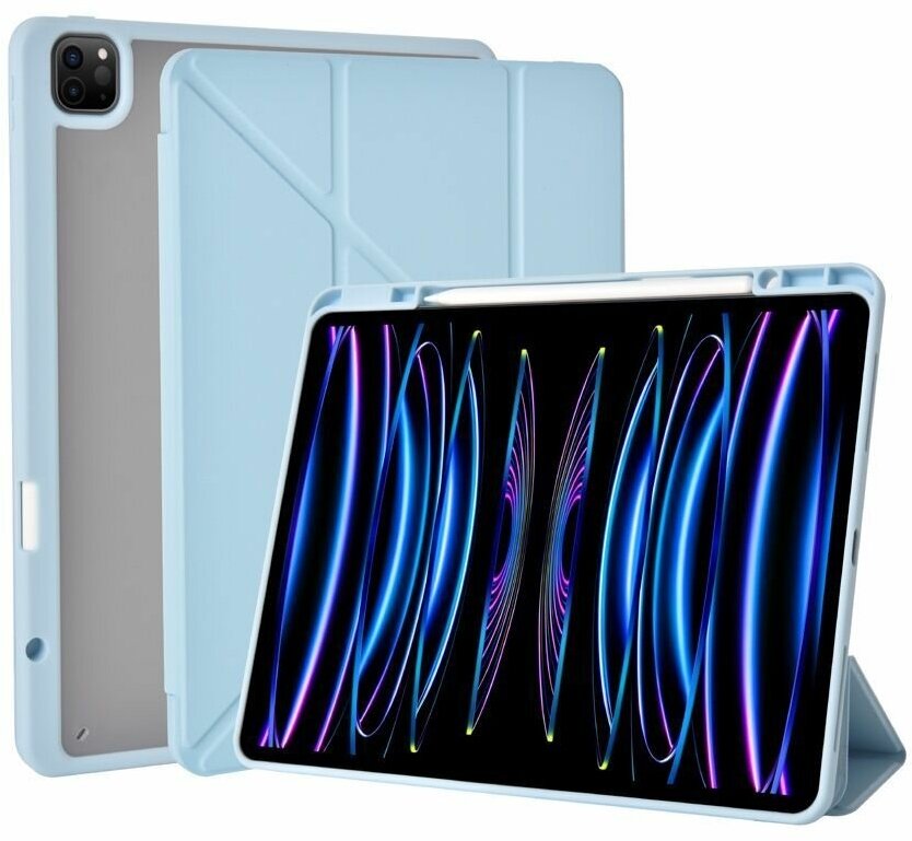 Чехол для планшета WiWU JD-103 Defender Smart Cover для Apple iPad (10-го поколения) 10.9 дюймов 2022 года голубой