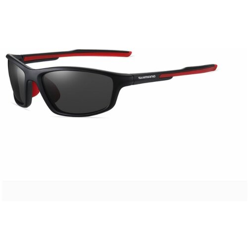 Очки поляризационные солнцезащитные SHIMANO Fire Blood UV-400 Black Red\Original