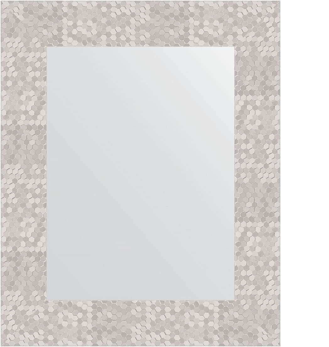 фото Зеркало в багетной раме - соты алюминий 70 mm (43х53 cm) (EVOFORM) BY 3019
