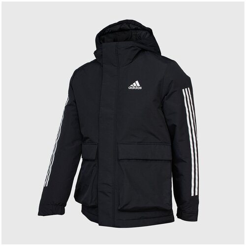 Куртка adidas Куртка утепленная Adidas Hooded GT1688, размер S, черный