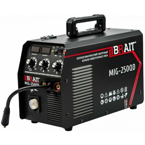 Сварочный инвертор полуавтомат BRAIT MIG-250QD подарок на день рождения мужчине, любимому, папе, дедушке, парню
