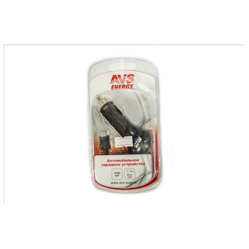 Зарядное устройство для micro USB 1,2А (автомобильное 12-24V) 1,2А AVS CMR-211 зарядное устройство для мобильных устройств 12 в 1 ach m 02