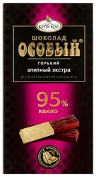 Шоколад Особый горький элитный экстра, 95%