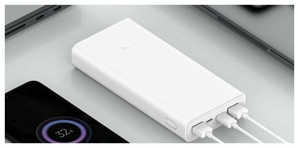 Портативный аккумулятор Xiaomi Mi Power Bank 3 20000 mAh